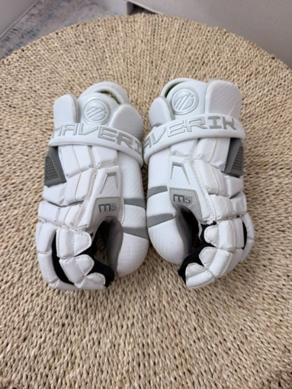 Maverick Torque Loc2 Lacrosse Gloves - Gently Used, Size Medium 12"